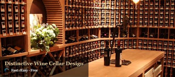 Distinctive Custom Wine Cellars and Commercial Wine Racking : Coastal ...