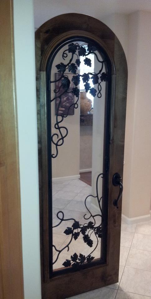 Glass Wine Cellar Doors For Timeless Beauty Coastal Custom