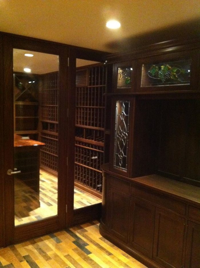 Glass Wine Cellar Doors for Timeless Beauty - Coastal Custom Wine