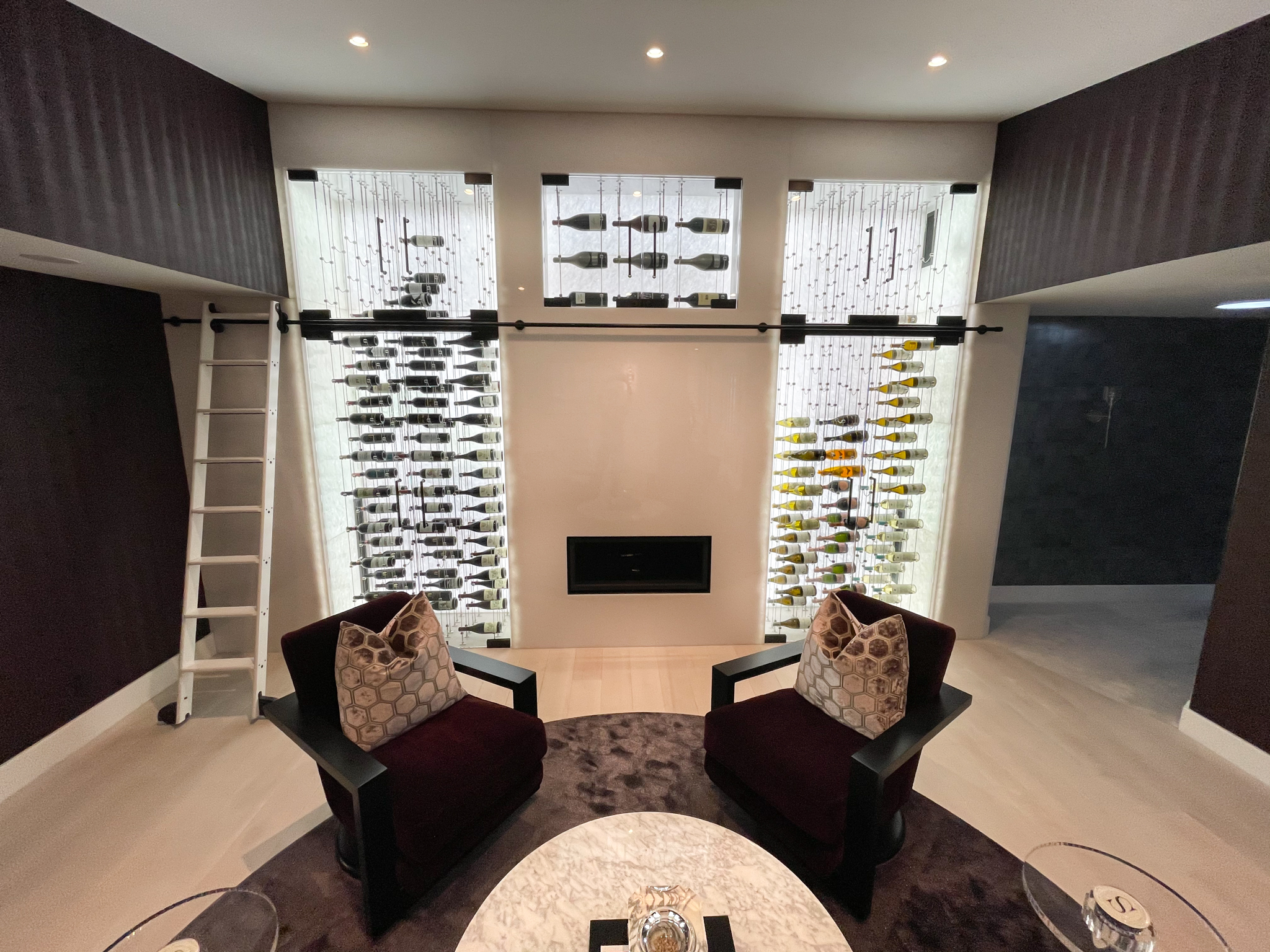 Small wine cellar online lighting