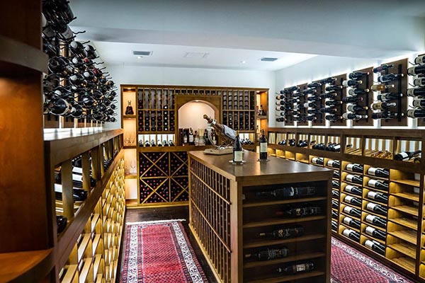 Orange County Modern Luxury Custom Wine Cellars: A Wooden Masterwork ...